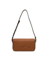 KARL LAGERFELD Torebka B2W30222 Brązowy. Brązowe torebki klasyczne damskie KARL LAGERFELD, ze skóry, bez dodatków. Za 649.99 zł.