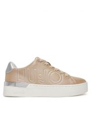 Liu Jo Sneakersy 4A5703 EX099 Beżowy. Brązowe obuwie sportowe damskie Liu Jo, ze skóry, bez zapięcia. Za 319.99 zł.