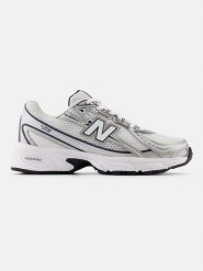 New Balance Sneakersy "740" w kolorze szaro-białym rozmiar: 38. Białe obuwie sportowe damskie New Balance, bez zapięcia. Za 461.21 zł.