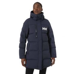 Damska długa kurtka Helly Hansen Adore. Niebieskie kurtki damskie Helly Hansen, xl, bez wzorów, bez kaptura. W wyprzedaży za 1,282.55 zł.