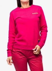 Bluza bez kaptura damska La Sportiva Climbing on the Moon Sweatshirt. Czerwone bluzy damskie La Sportiva, l, bez wzorów, z bawełny, bez kaptura. Za 353.30 zł.