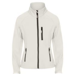 Kurtka Damska Antartida Soft Shell. Brązowe kurtki damskie ROLY, m, bez wzorów, bez kaptura. Za 133.99 zł.