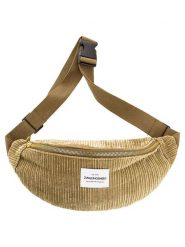 Zwillingsherz Saszetka "Uni" w kolorze khaki - 30 x 13 cm rozmiar: onesize. Brązowe nerki i saszetki damskie Zwillingsherz, bez wzorów, z materiału. Za 90.95 zł.