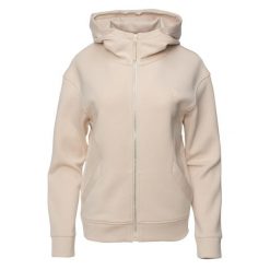 Damska Bluza Z Kapturem Comino Z Pełnym Zamkiem Błyskawicznym. Białe bluzy damskie IGUANA, bez wzorów, z kapturem. Za 245.99 zł.