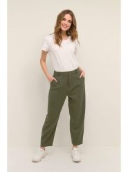 Kaffe Spodnie w kolorze khaki rozmiar: 38. Brązowe spodnie materiałowe damskie Kaffe, bez wzorów, z materiału. Za 130.99 zł.