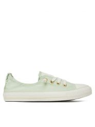 Converse Trampki Chuck Taylor All Star Shoreline A14969C Zielony. Zielone trampki damskie Converse, bez wzorów, z materiału, bez zapięcia. Za 169.99 zł.