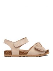 DeeZee Sandały CEO-CS20181-23 Beżowy jasny. Brązowe sandały dziewczęce DeeZee, z materiału, bez obcasa, bez zapięcia. Za 79.99 zł.