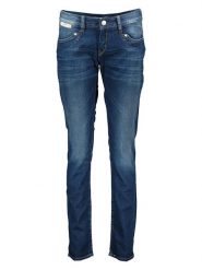 Herrlicher Dżinsy - Slim fit - w kolorze granatowym rozmiar: W24/L32. Niebieskie jeansy damskie Herrlicher. Za 131.74 zł.