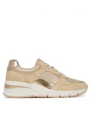 Clara Barson Sneakersy WS6299-02 Beżowy. Brązowe obuwie sportowe damskie Clara Barson, z materiału, bez zapięcia. Za 99.99 zł.