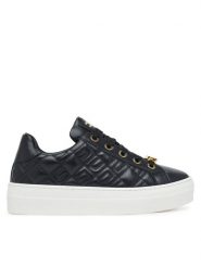 Elisabetta Franchi Sneakersy Low Cut Lace Up F4-A9E-0357-1251 S Czarny. Czarne buty sportowe dziewczęce Elisabetta Franchi, ze skóry, bez zapięcia. Za 1,079.00 zł.