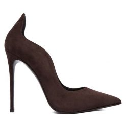 Szpilki Le Silla. Brązowe szpilki damskie LE SILLA, bez wzorów, bez obcasa, na szpilce, bez zapięcia. Za 2,879.00 zł.
