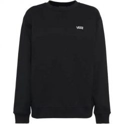 Bluza sportowa damska Vans Flying. Czarne bluzy damskie Vans, l, bez wzorów, bez kaptura. Za 497.00 zł.