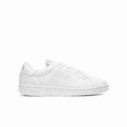 Buty do chodzenia damskie Fila Crosscourt 2 Nt. Białe obuwie sportowe damskie Fila, z materiału, bez zapięcia, trekkingowe. Za 278.00 zł.