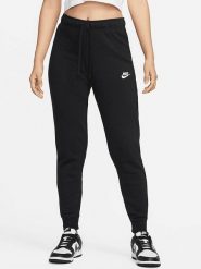 Nike Sportswear Spodnie dresowe w kolorze czarnym rozmiar: L. Czarne spodnie dresowe damskie Nike Sportswear, l, bez wzorów, z dresówki. Za 162.49 zł.
