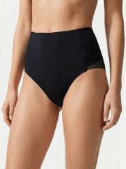 Ysabel Mora Bielizna modelująca dolna 19088 Czarny. Czarna bielizna korygująca ysabel mora, bez wzorów, z syntetyku. Za 99.99 zł.