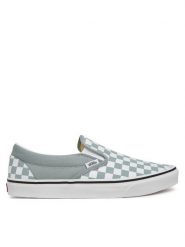 Vans Tenisówki Classic Slip-On VN000D5PEPO1 Szary. Szare trampki damskie Vans, bez wzorów, z materiału, bez zapięcia. Za 219.99 zł.