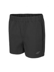 4F Szorty funkcyjne w kolorze czarnym rozmiar: S. Czarne spodenki sportowe damskie 4F, s, bez wzorów, z materiału, outdoorowe. Za 39.49 zł.
