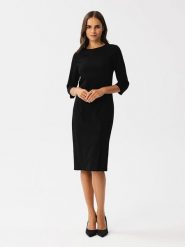 Stylove Sukienka w kolorze czarnym rozmiar: L. Czarne sukienki damskie Stylove, bez wzorów, bez ramiączek. Za 248.95 zł.