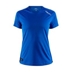 Koszulka damska Craft community function. Niebieskie bluzki damskie Craft, bez wzorów, z poliesteru, sportowe, bez kołnierzyka, bez ramiączek. Za 153.00 zł.
