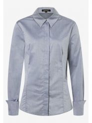 More & More Bluzka w kolorze błękitnym rozmiar: 36. Niebieskie bluzki damskie More & More, bez wzorów, z bawełny, bez kołnierzyka, bez ramiączek. Za 86.99 zł.