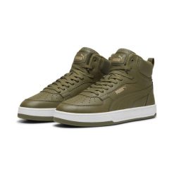 Sneakersy Unisex Caven 2.0 Mid WTR PUMA. Zielone obuwie sportowe damskie Puma, na zimę, bez zapięcia, trekkingowe. Za 299.00 zł.