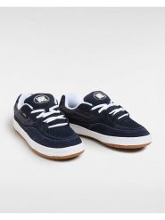 Vans Skórzane sneakersy w kolorze granatowym rozmiar: 36. Niebieskie obuwie sportowe damskie Vans, bez zapięcia. Za 144.92 zł.