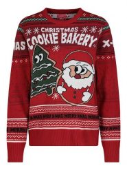 Sublevel Sweter w kolorze czerwonym rozmiar: S. Czerwone swetry klasyczne damskie Sublevel, s, bez kołnierzyka. Za 126.95 zł.