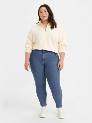 Levi´s Dżinsy "721" - Skinny fit - w kolorze niebieskim rozmiar: W42/L30. Niebieskie jeansy damskie . Za 127.35 zł.