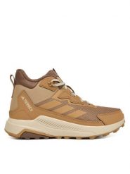 Adidas Trekkingi Terrex Anylander CLIMAWARM+ Hiking JS1432 Brązowy. Brązowe obuwie trekkingowe damskie Adidas, z materiału, bez zapięcia. Za 529.99 zł.