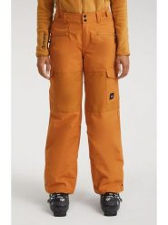 O'Neill Spodnie narciarskie w kolorze jasnobrązowym rozmiar: L. Brązowe spodnie dresowe damskie O'Neill, l, bez wzorów. Za 368.96 zł.