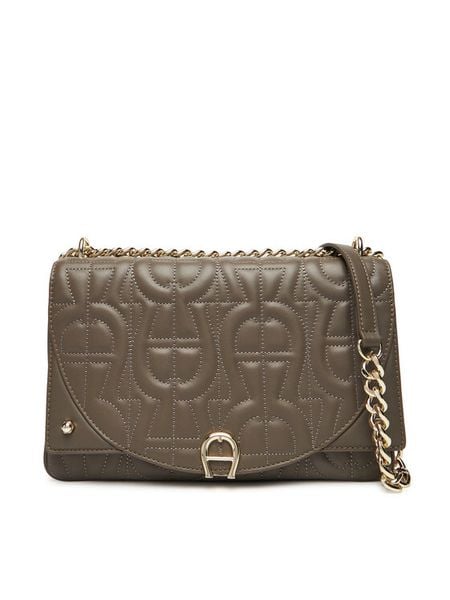 Aigner Torebka Diadora S 132053 Brązowy. Brązowe torebki klasyczne damskie Aigner, ze skóry, bez dodatków. Za 1,629.00 zł.