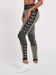Damskie legginsy mid-rise Hummel Clea. Szare legginsy damskie Hummel, xs, bez wzorów, z dzianiny. Za 216.00 zł.