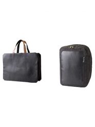 Designnest Plecak "Foldbag" w kolorze czarnym - 42 x 32 x 10 cm rozmiar: onesize. Czarne plecaki Designnest, bez wzorów, z materiału. Za 223.99 zł.