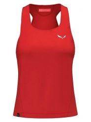 Salewa Top hybrydowy "Pedroc Dry" w kolorze czerwonym rozmiar: 34. Czerwone koszulki sportowe damskie Salewa, bez wzorów, bez ramiączek. Za 140.86 zł.