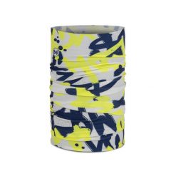 Chusta wielofunkcyjna Buff Original Eco Stretch - dovhin multi. Żółte chusty damskie Buff, na zimę, bez wzorów. Za 99.90 zł.