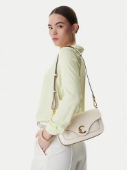 Coccinelle Torebka SSK Coccinelle C-Me Calf E1 SSK 12 03 01 Écru. Listonoszki damskie Coccinelle, bez wzorów, ze skóry, bez dodatków. Za 1,489.00 zł.