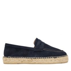 Espadryle Manebi. Niebieskie espadryle damskie Manebi, bez wzorów, bez obcasa. Za 449.99 zł.