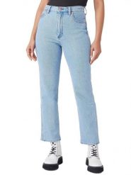 Wrangler Dżinsy "Wild West Canyon Bluestone" - Regular fit - w kolorze błękitnym rozmiar: W40/L32. Niebieskie jeansy damskie Wrangler, z podwyższonym stanem. Za 166.49 zł.