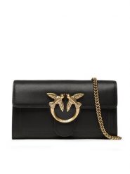 Pinko Torebka Love One Wallet C PE 23 PLTT 100062 A0F1 Czarny. Czarne torebki wieczorowe damskie Pinko, bez wzorów, ze skóry, bez dodatków. Za 1,059.00 zł.