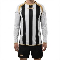 Kurtka treningowa do biegania KIT RIAD ML biało-czarna. Białe kurtki sportowe damskie LEGEA, xl, bez wzorów, z bawełny, z kapturem. Za 80.00 zł.