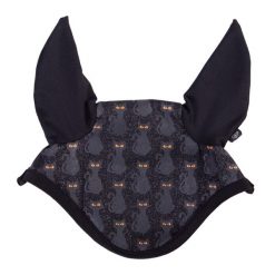 Czapka dla konia QHP Halloween. Czarne czapki damskie QHP, bez wzorów. Za 128.50 zł.