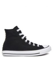 Converse Trampki Chuck Taylor All Star Leopard A14940C Czarny. Czarne trampki damskie Converse, bez wzorów, z materiału, bez zapięcia. Za 239.99 zł.