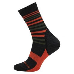 Skarpety trekkingowe Fjord Nansen Tour Merino Kevlar z wełną merino. Brązowe skarpetki damskie Fjord Nansen, bez wzorów, z wełny. Za 62.99 zł.