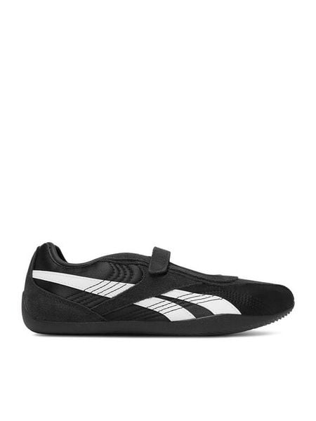 Reebok Baleriny EOSS-ULTRA LO MARY JANE 100261002 Czarny. Czarne balerinki damskie Reebok, bez wzorów, z materiału. Za 299.99 zł.