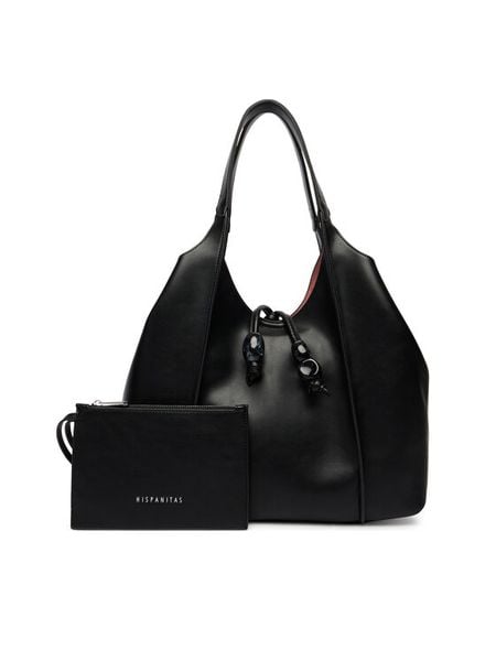 Hispanitas Torebka BV264532 Czarny. Czarne torebki klasyczne damskie Hispanitas, ze skóry, bez dodatków. Za 345.99 zł.