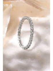 DIAMANTA Złoty pierścionek "Mon tour complet" z diamentami rozmiar: 54. Szare pierścionki damskie DIAMANTA, z diamentem, złote. Za 5,211.99 zł.