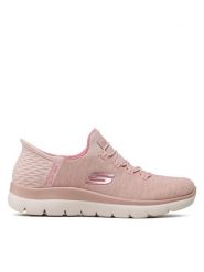 Skechers Sneakersy Dazzling Haze 149937/ROS Różowy. Czerwone obuwie sportowe damskie Skechers, z materiału, bez zapięcia. Za 219.99 zł.
