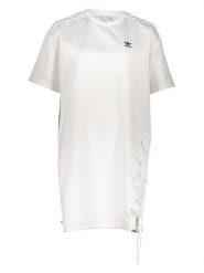 Adidas Sukienka "Always" w kolorze białym rozmiar: 34. Białe sukienki damskie Adidas, bez wzorów, bez ramiączek. Za 70.57 zł.