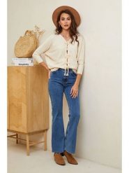 Soft Cashmere Kardigan w kolorze beżowym rozmiar: 34/36. Brązowe kardigany damskie Soft Cashmere, bez wzorów, z kaszmiru. Za 104.99 zł.