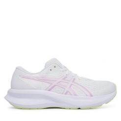 Buty do biegania Asics. Białe obuwie sportowe damskie Asics, do biegania. Za 269.99 zł.